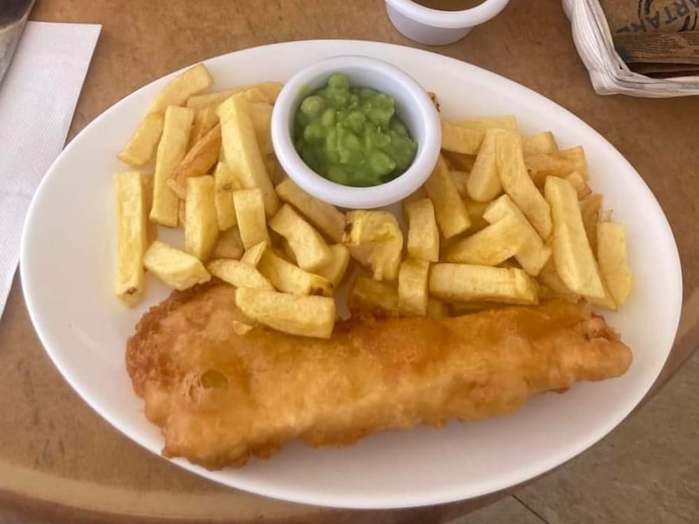 Plaice in the sun food