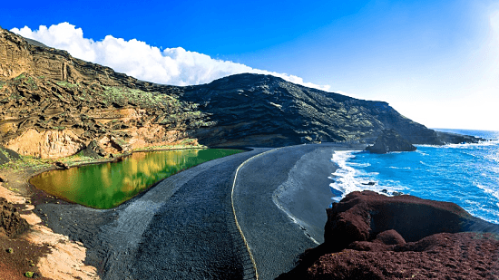 El Lago Verde also known as the Green Lagoon