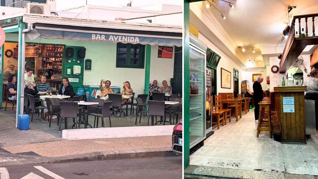 bars in playa blanca