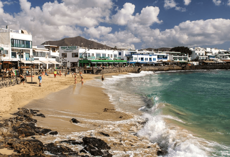 Beaches in Playa Blanca